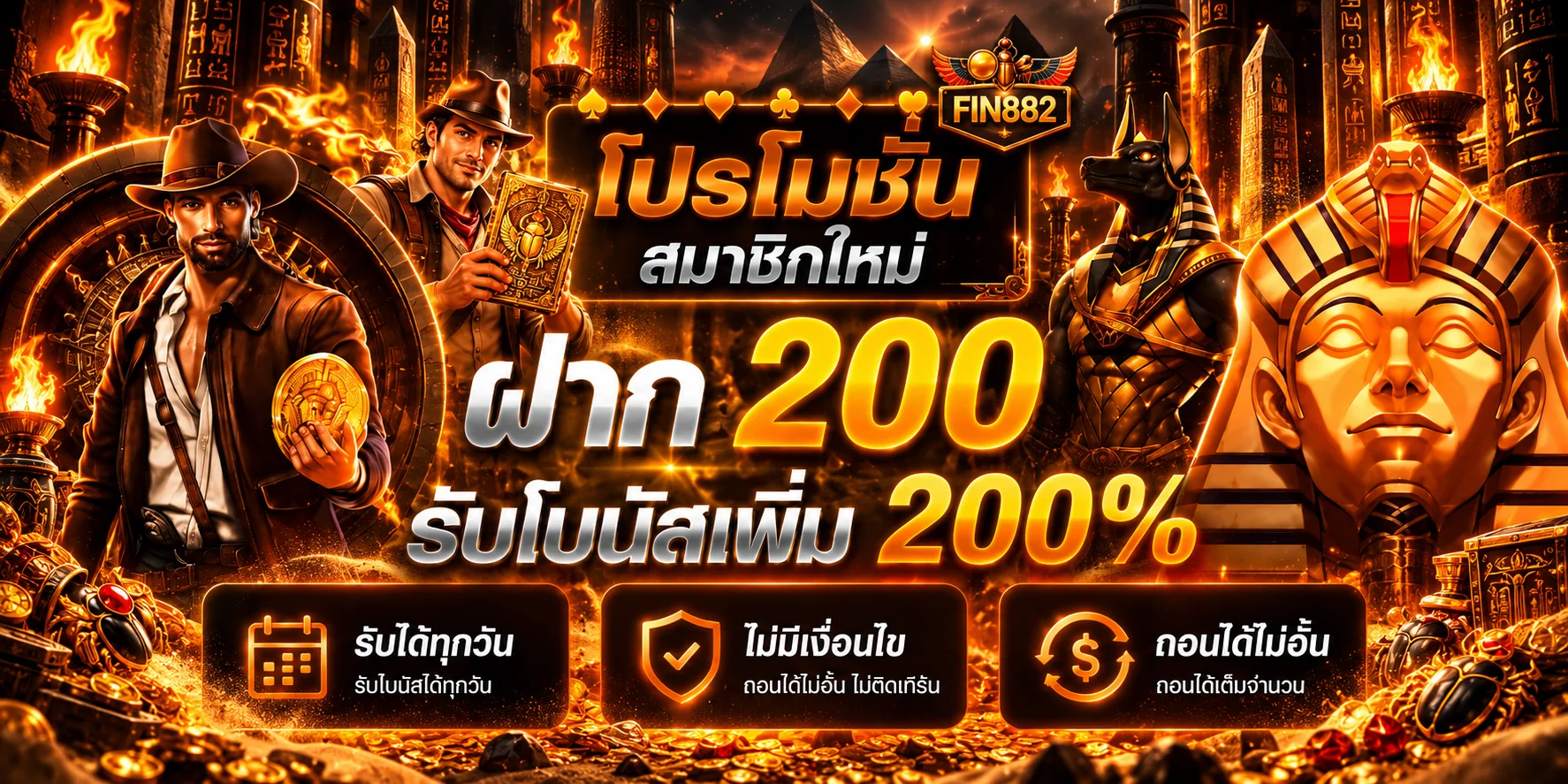 FIN882 เว็บตรง สล็อต บาคาร่า ฝากถอนออโต้